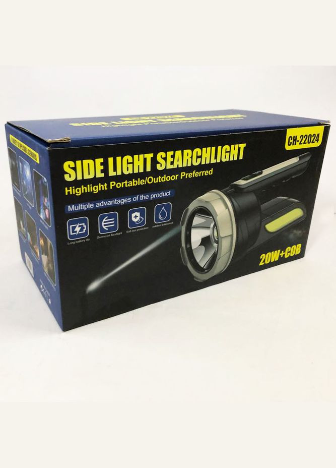 Фонарь переносной для кемпинга с акб CH-22024-5W+COB, Кемпинговый фонарь c BI-550 солнечной панелью No Brand (366238765)