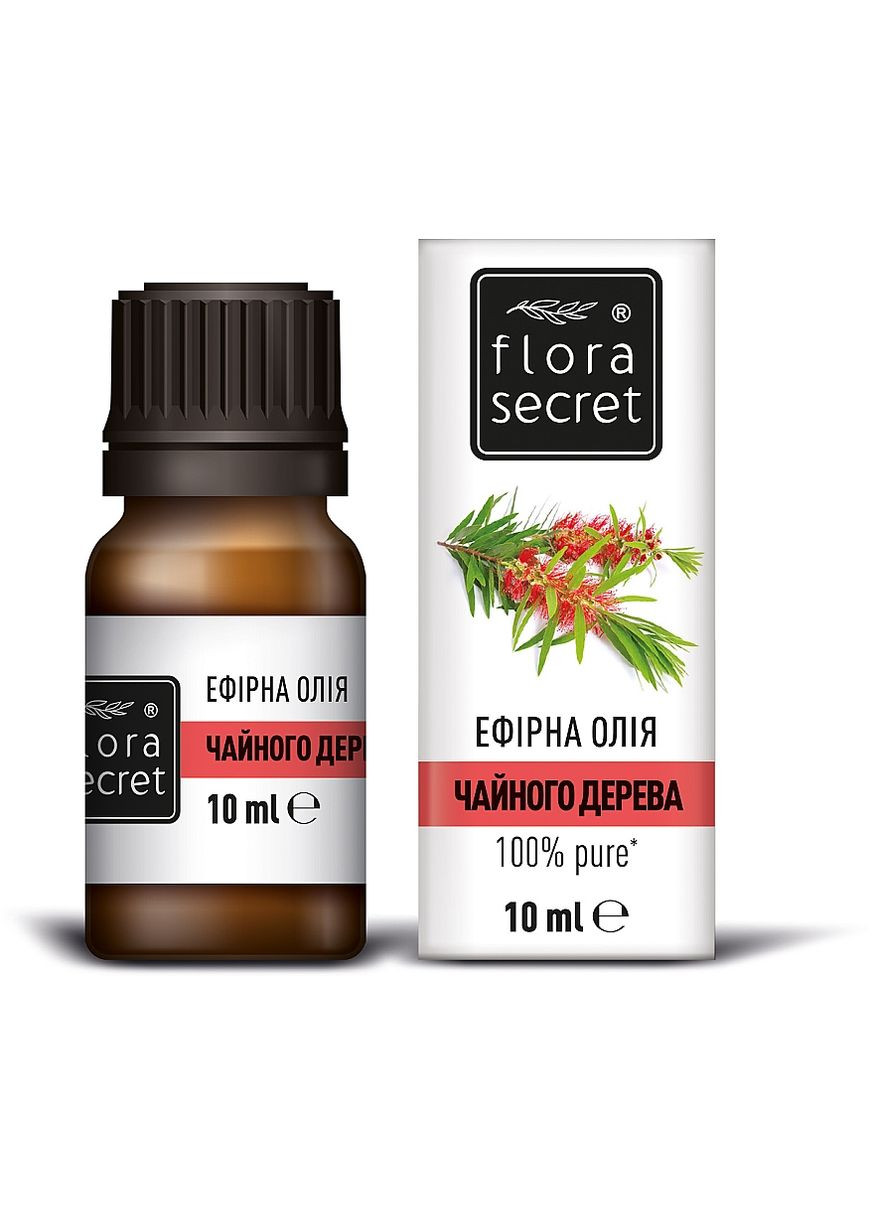Эфирное масло чайного дерева 10ml (58603-19585) Flora Secret (368661376)