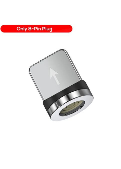 Магнітний круглий конектор для iphone (8-pin) швидка зарядка 3А TOPK (335257557)