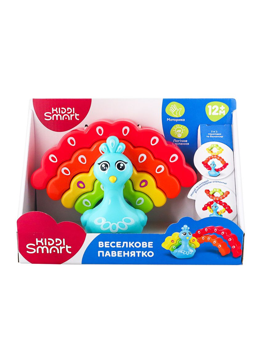 Игрушка-балансир, развивающая Радужный павенок KIDDI SMART (370780200)