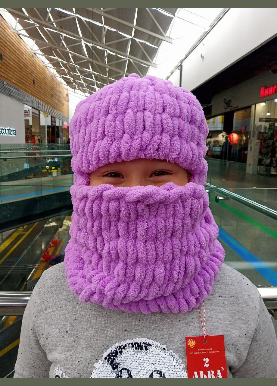 Шапка-балаклава "фуксия" 2 Льва (354331540)