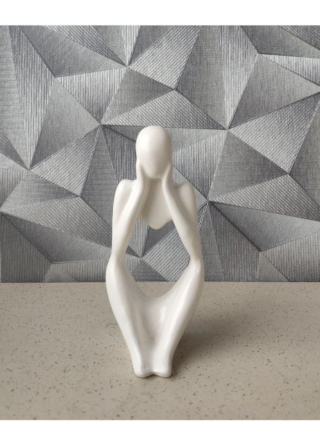 Гіпсова статуетка «Думки» сучасний декор, подарунок Handmade (372970607)