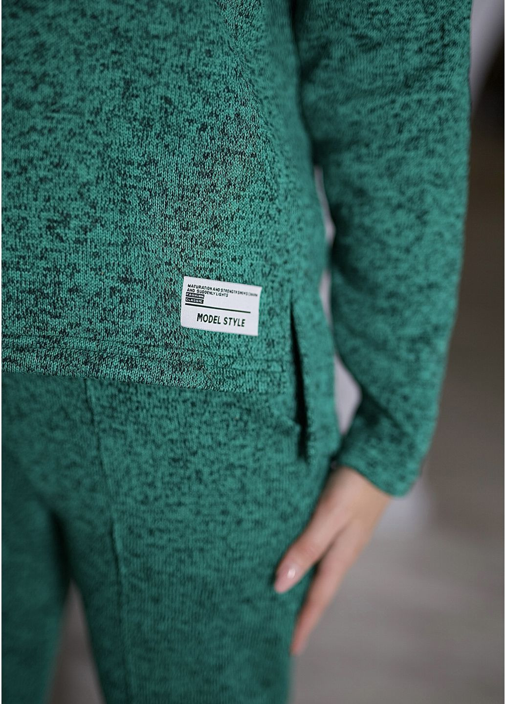 М'який жіночий костюм меланж з ангорою INNOE Костюм (365960472)