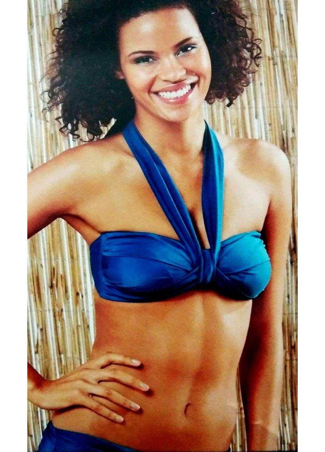 Синій купальний ліф синій Esmara