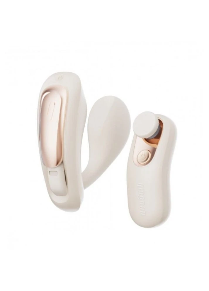 Вібратор у трусики з пультом керування Qingnan No.6 Wireless Control Beige білий Primera (383084286)