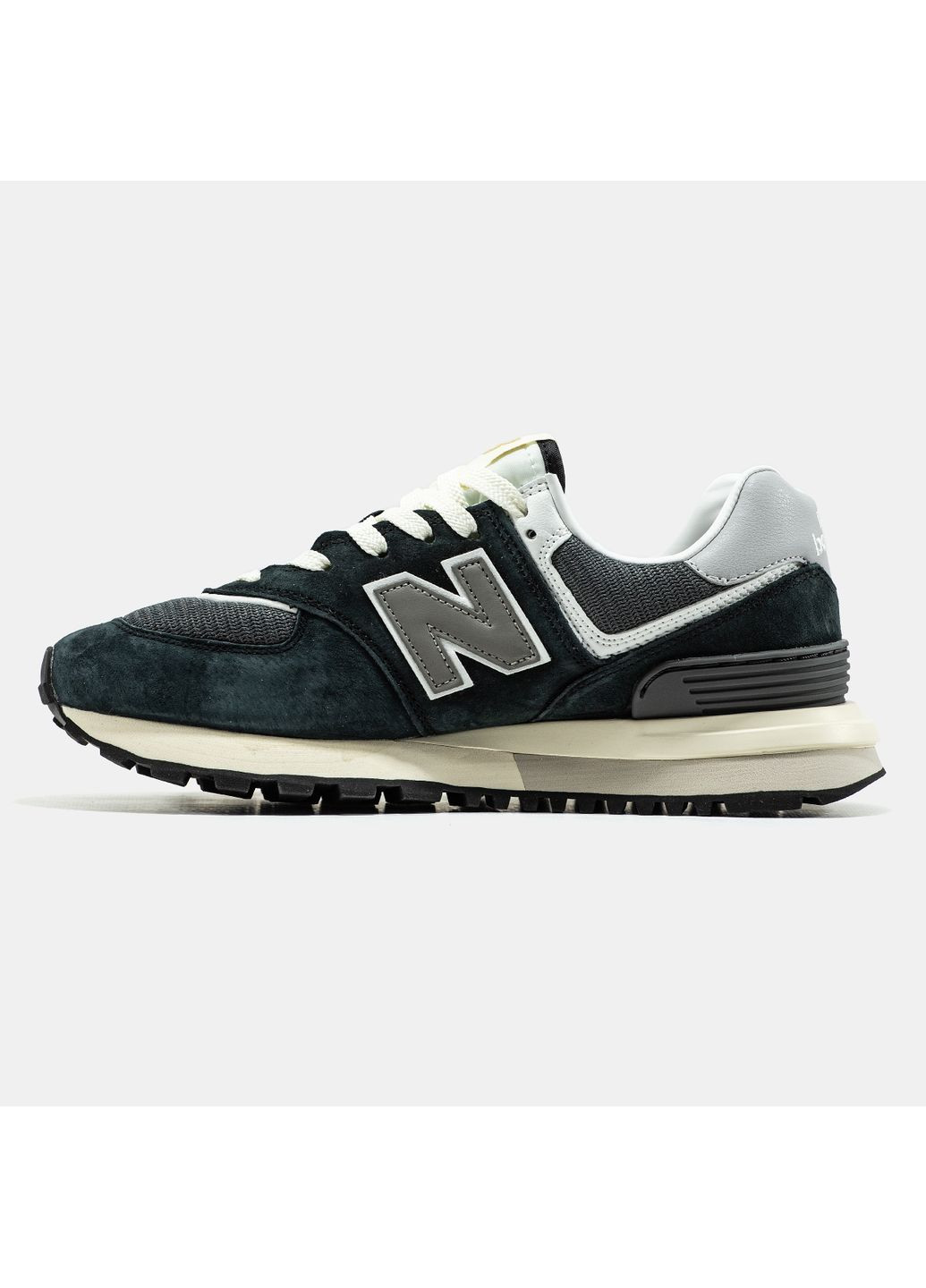 Кроссовки женские New Balance 574 Legacy Green | Нью Беланс 574 темно-зеленые No Brand темно-зелёные демисезоны (367086409)