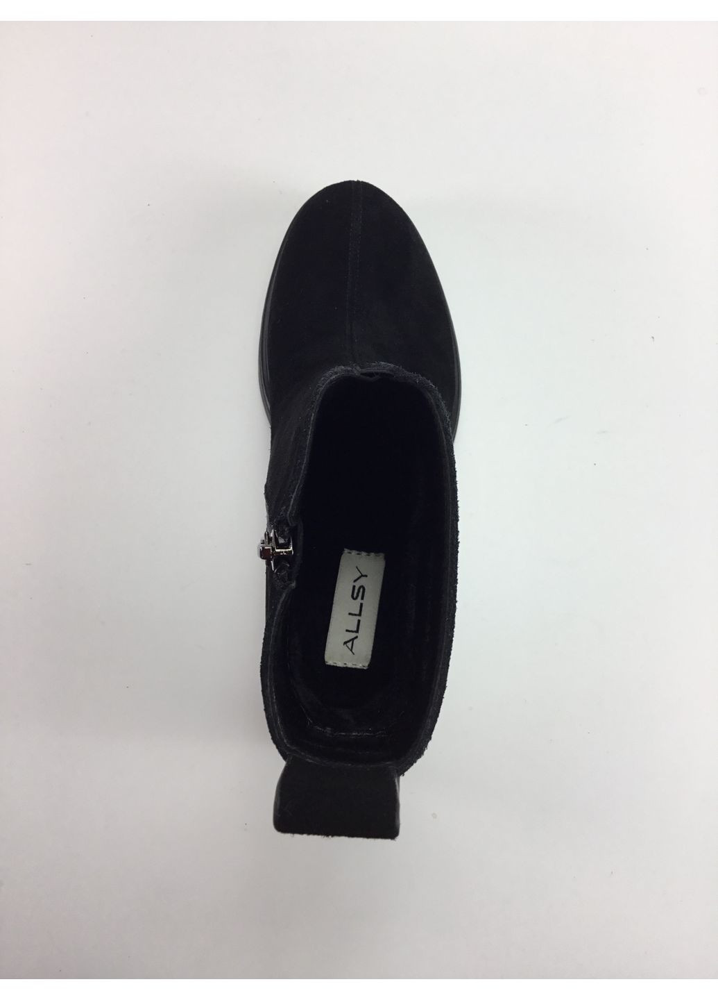 Осенние женские демисезонные ботинки ALLSY из натуральной замши