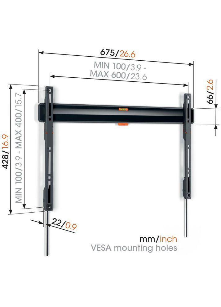Кронштейн TVM 3603 Black Vogels (306580942)