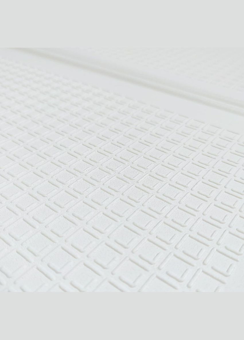 Дитячий складний термокилимок однотонний 2000х1500х10мм Білий (296) SW-00001188 Sticker Wall (329896134)