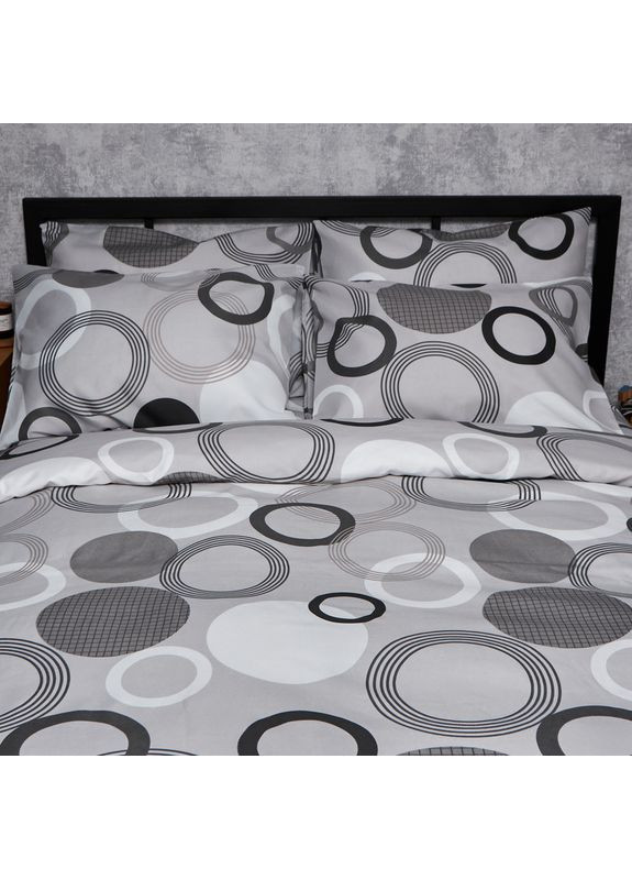 Комплект постільної білизни Микросатин Premium «» Полуторний 143х210 наволочки 2х70х70 (MS-820007997) Moon&Star Orbit Elegance (356113628)