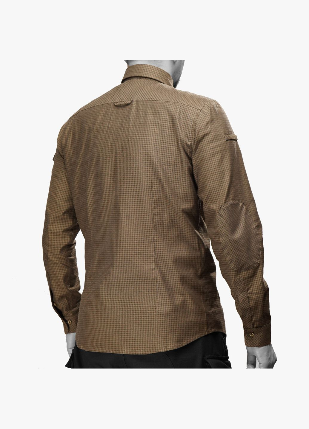 Рубашка Plaid в клетку Хаки | UATAC (316086348)