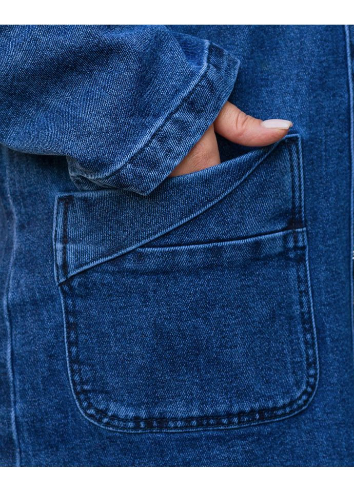 Джинсовий кардиган LJ W849 Alenka Plus (357236952)