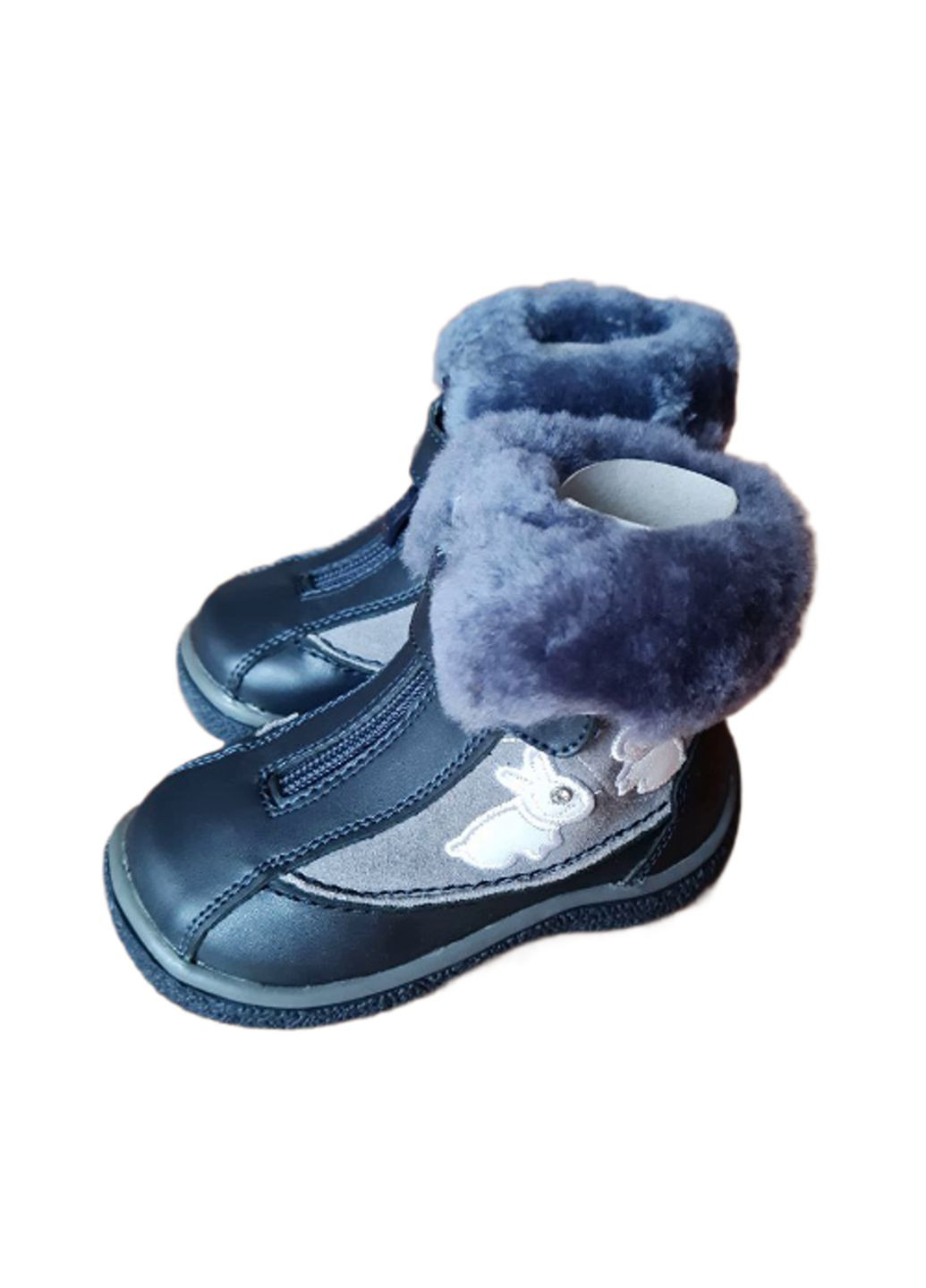 Зимові черевики для хлопчика А17А31 сині B&G (304290105)