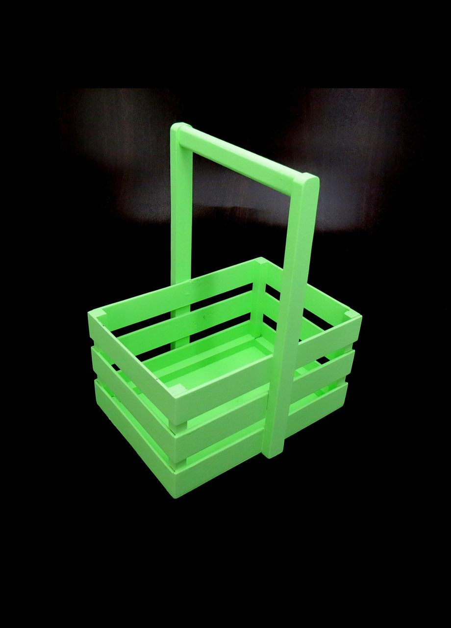 Подарунковий кошик з дерева Шеллі 18х30 мохіто (ПДК-0022353) No Brand (328911836)