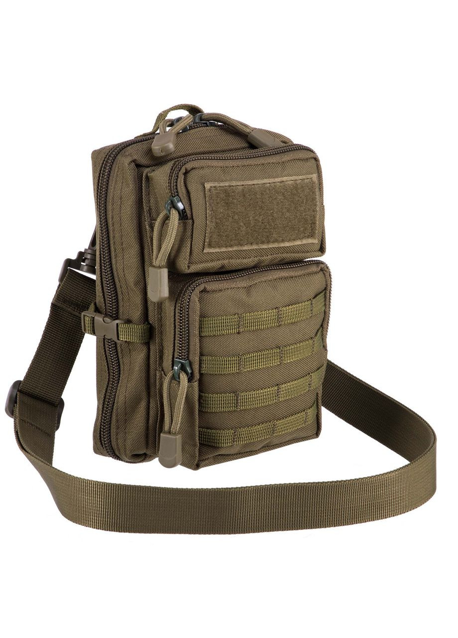 Підсумок тактичний SILVER KNIGHT Pro (нейлон, оксфорд 900D, р-р 17х11х4, 5см, 1л, оливковий) (TY-231_Оливковий) SP-Sport (361434230)