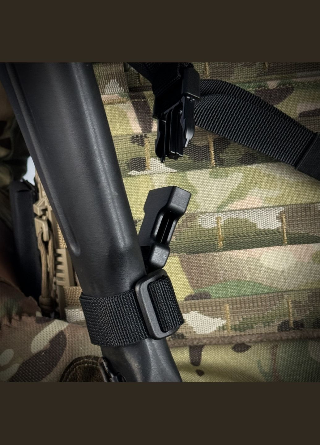 Ремень оружейный трехточечный с широким наплечником "" sling Чёрный RAGNAROK KRAKEN (305776845)