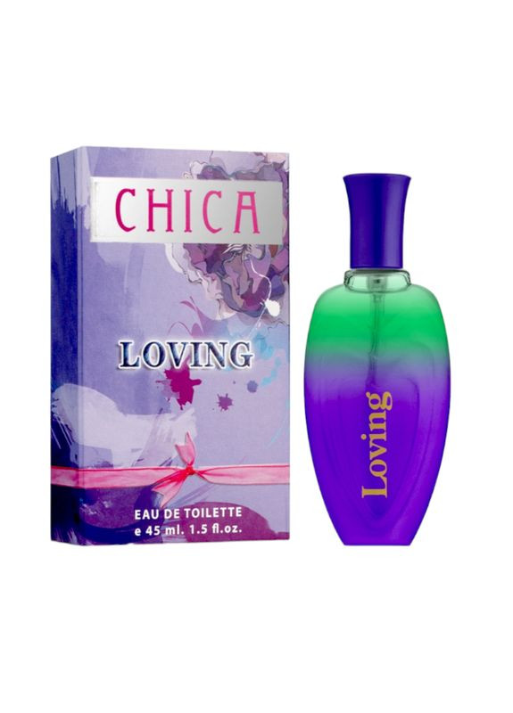 Туалетна вода жіноча CHICA LOVING 45 мл 1307 Aroma Perfume (335869975)