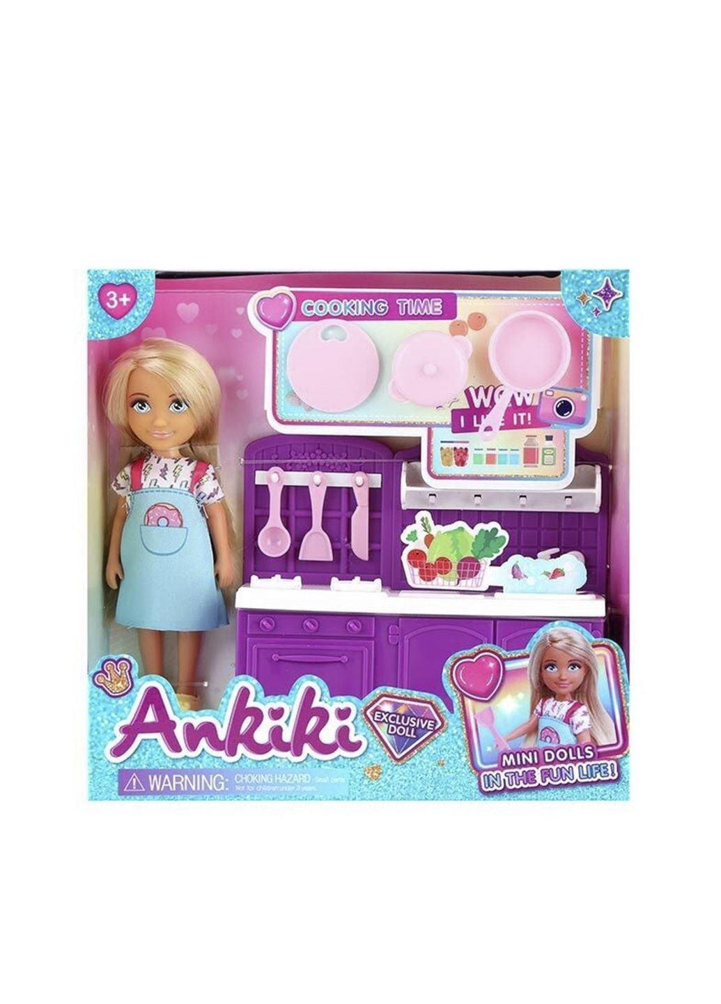 Кукла с аксессуарами цвет разноцветный ЦБ-00287565 No Brand (367049772)