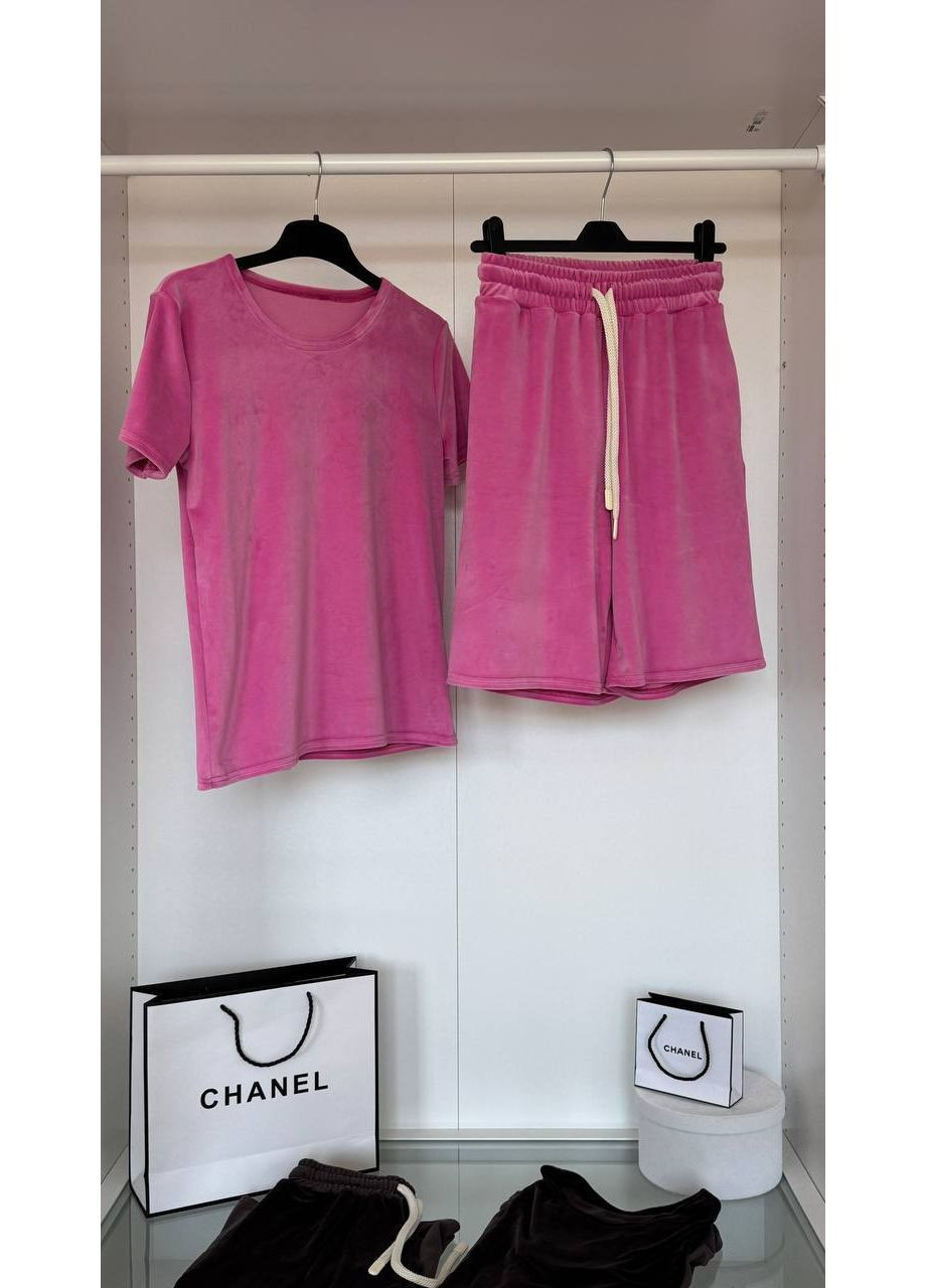 Женский летний костюм двойка: футболка и шорты Україна (353492958)