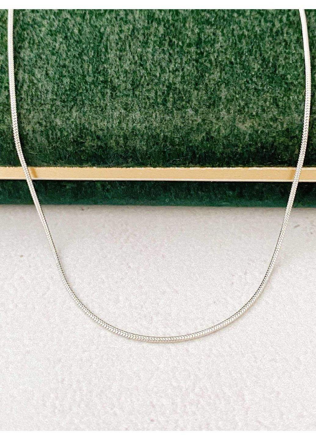 Позолочений (Родований) Ланцюжок 50см No Brand (361222497)