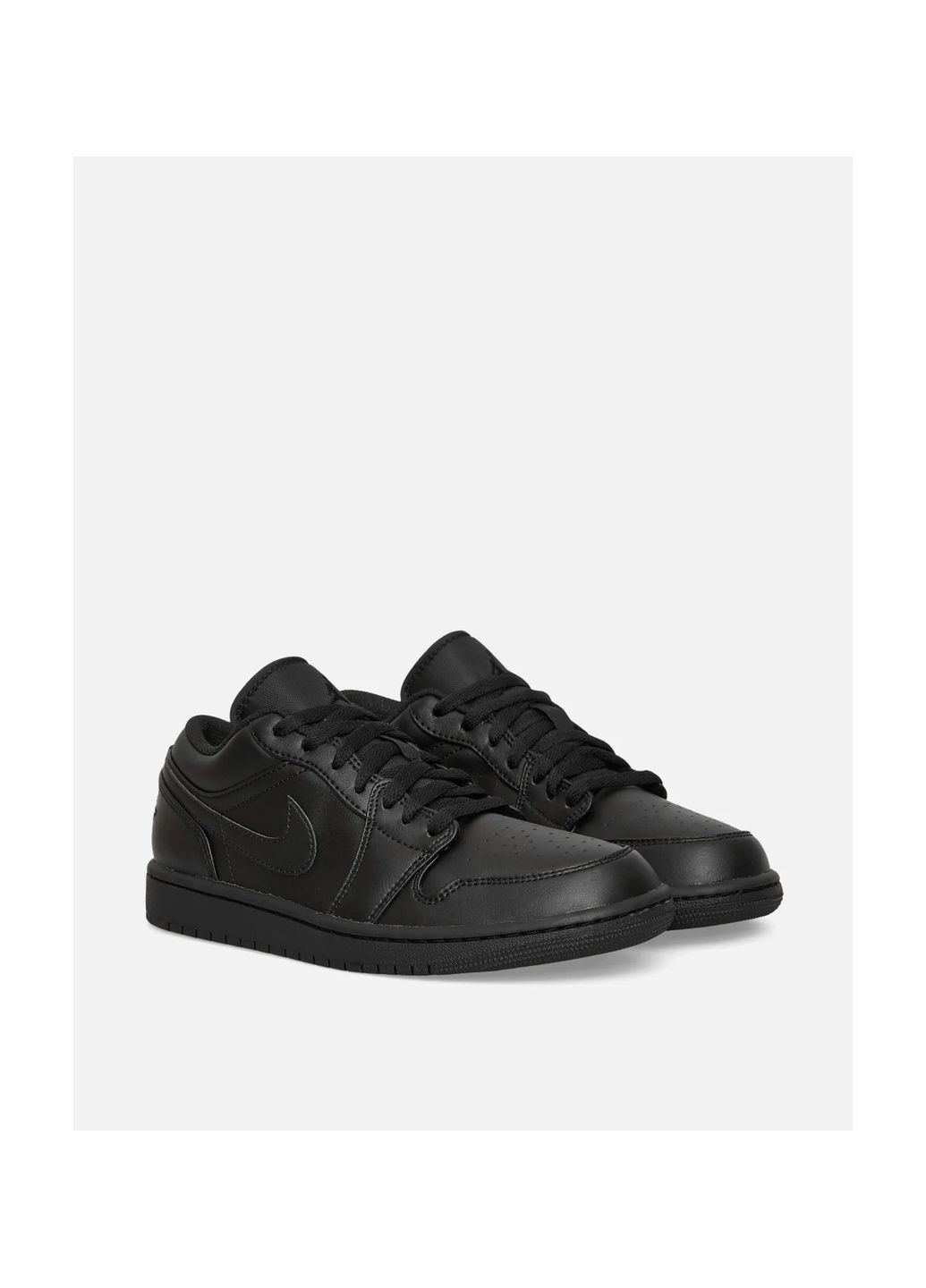 Кросівки жіночі Air Jordan 1 Low (Gs) Sneakers Black 553560-093 Nike чорні (364837657)
