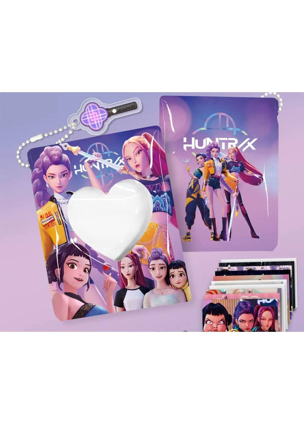 Біндер для карточок з K-pop Demon Hunters, Мисливиці на демонів No Brand (368983693)