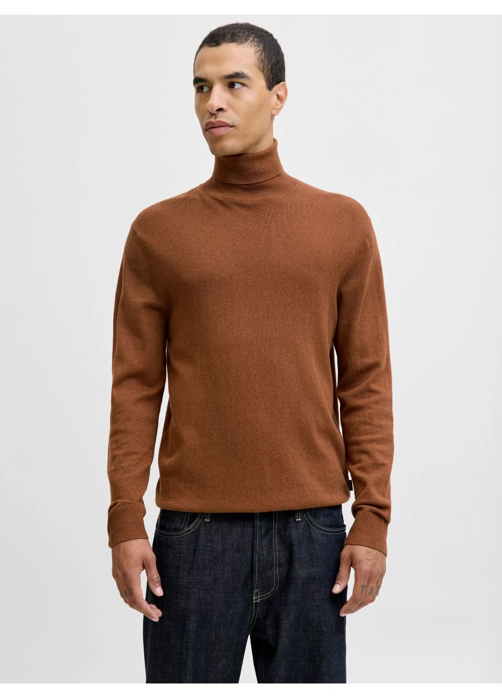 Гольф,коричневый,JACK&JONES Jack & Jones (372127188)