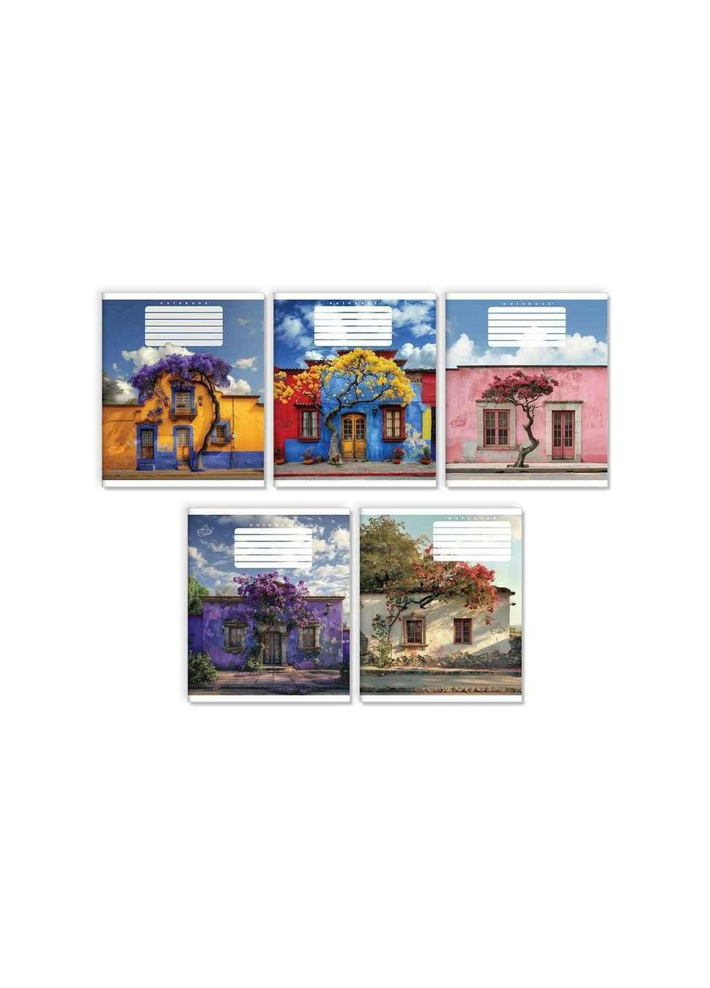 Зошит в клітинку 96арк. 10шт/уп оф. ТВ-17 №2512 Мальовниче мiсце ТМ Бріск (305593370)