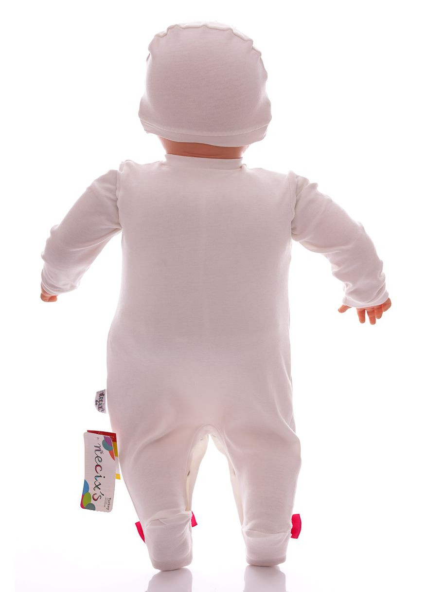 Чоловічок з шапкою для дівчинки інтерлок Метелик рожевий 74 см (35476) Murat baby (296193446)