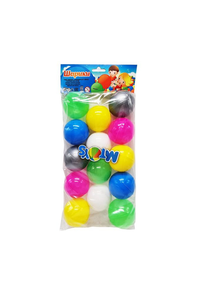 Кульки для сухого басейну 16028, 60 мм 14 шт Mtoys (315814041)