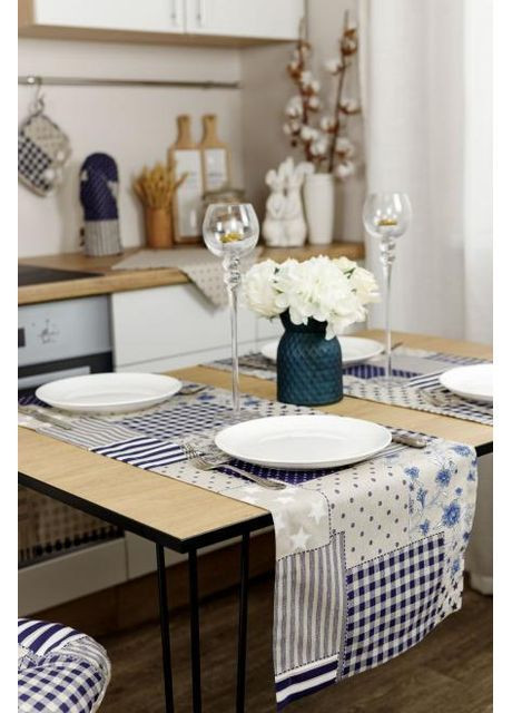 Дорожка Печворк 40х140 см Разноцветный (7517) Прованс (367179949)