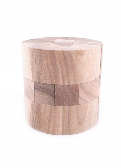 Дерев'яна головоломка "Циліндр" XL 6021 Заморочка (301835279)