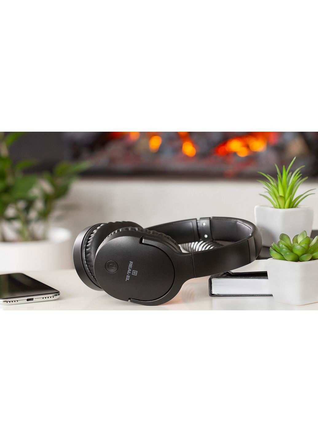 Bluetooth-гарнитура GD-850 Black Real-El (370615985)