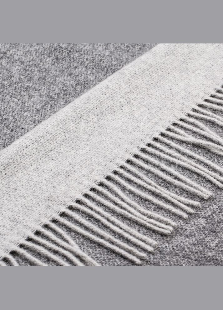 Плед Мериносовый 2 цвета св.-т.серый 140 x 200 см Love You 4245 (315690589)