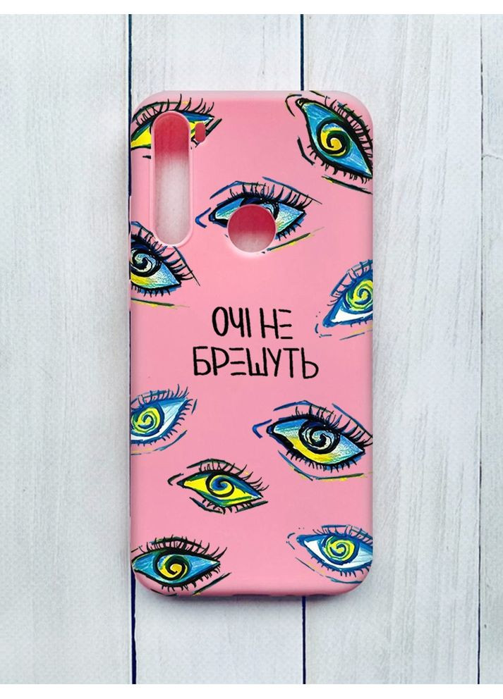 Матовый чехол на Xiaomi Redmi Note 8T:: Глаза (принт 358) Creative (360698315)