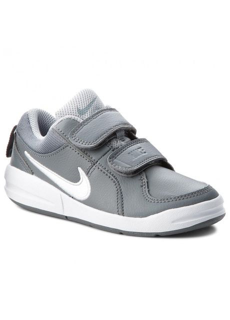 Сірі всесезон кросівки kids pico 4 grey/white р.12.5//19.7см Nike
