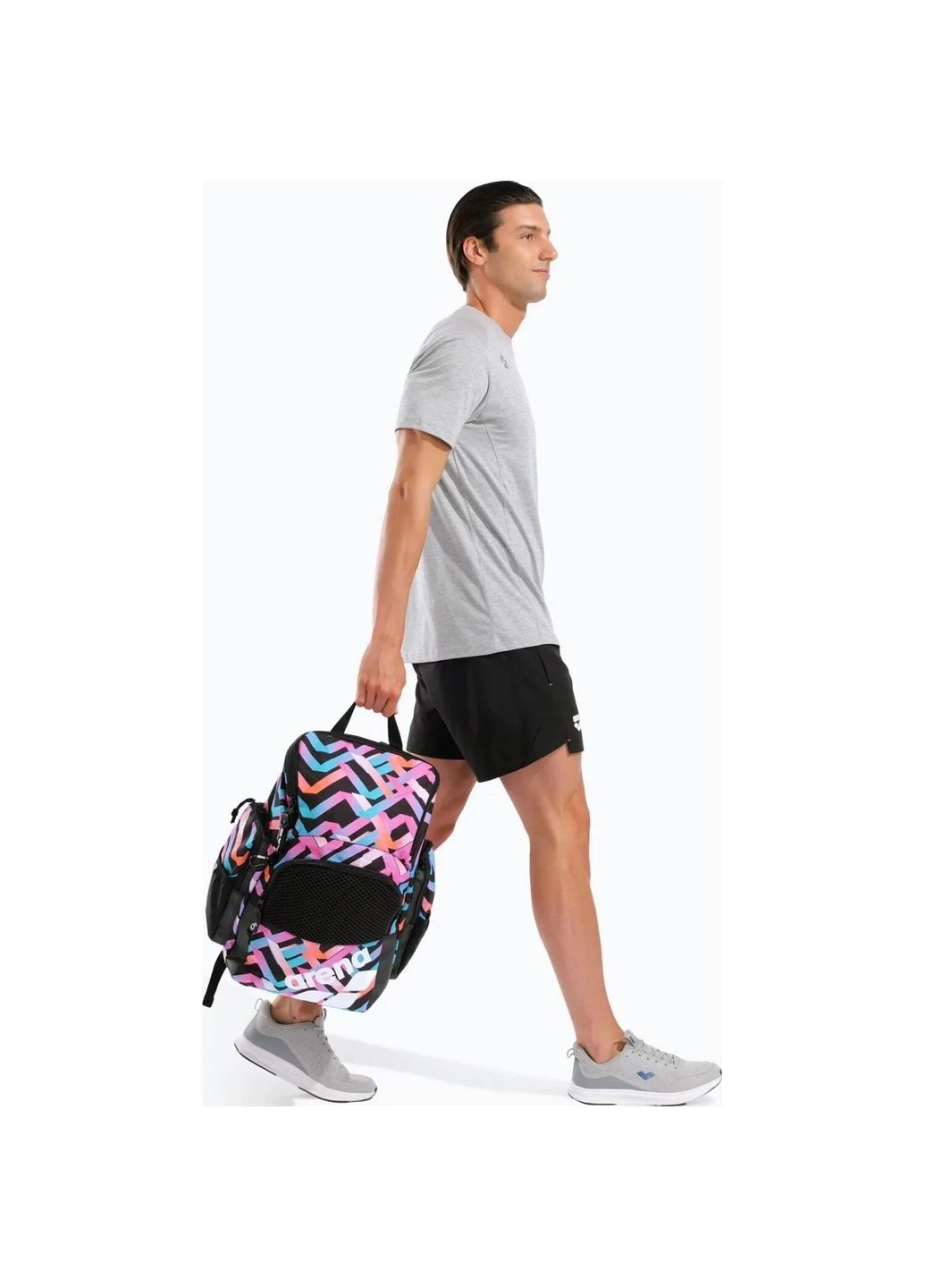 Рюкзак 35L рожево-блакитно-чорний 010230-102 Arena ONE GO BACKPACK AO (397083314)
