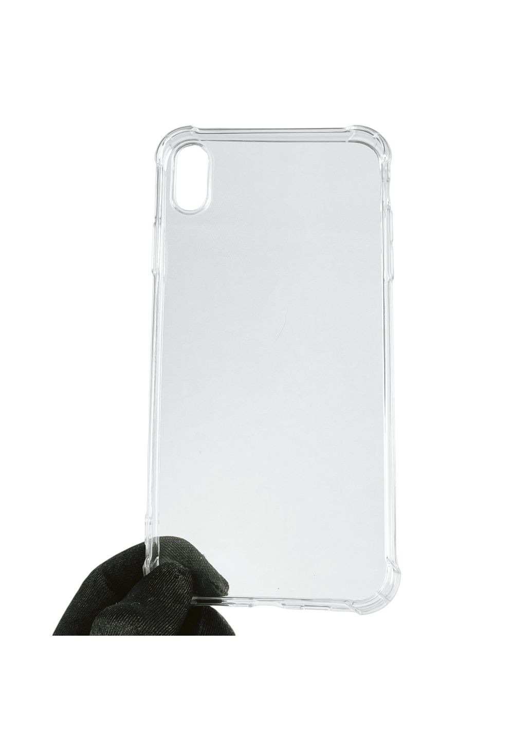 Чохол для iPhone XS Max з бронь кутами вище екрана протиударний на айфон хс макс прозорий Apple (366021677)