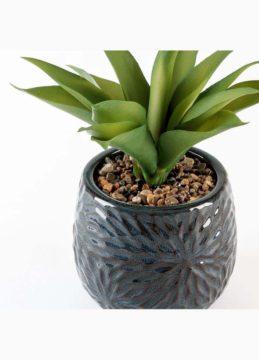 Искусственное растение в горшке MY HOME Зеленый/черный (DHFLOWERS-13 GREEN/BLACK) MVM (301084680)