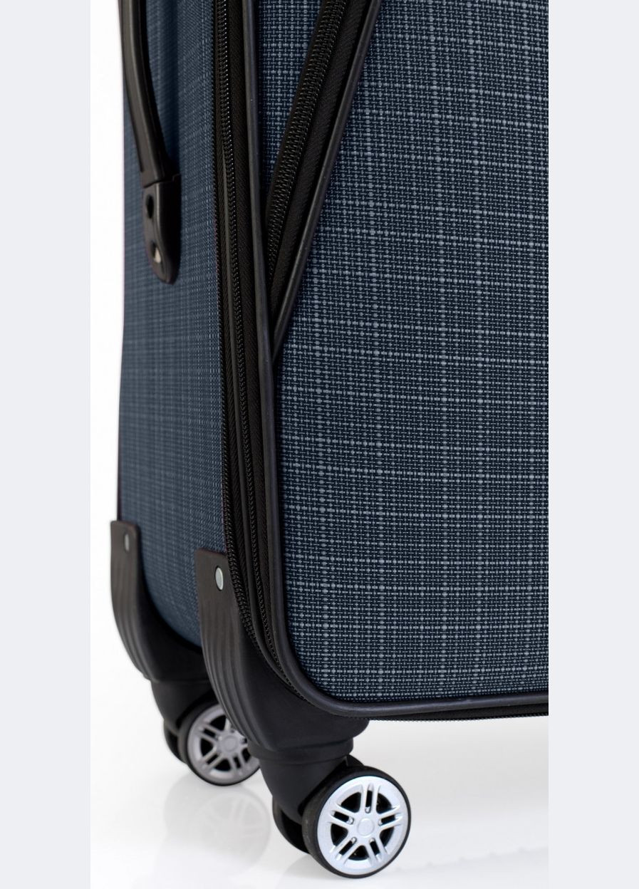 Маленький тканевый чемодан на колесах 42L Gedoх темно-синий Gedox (297644318)