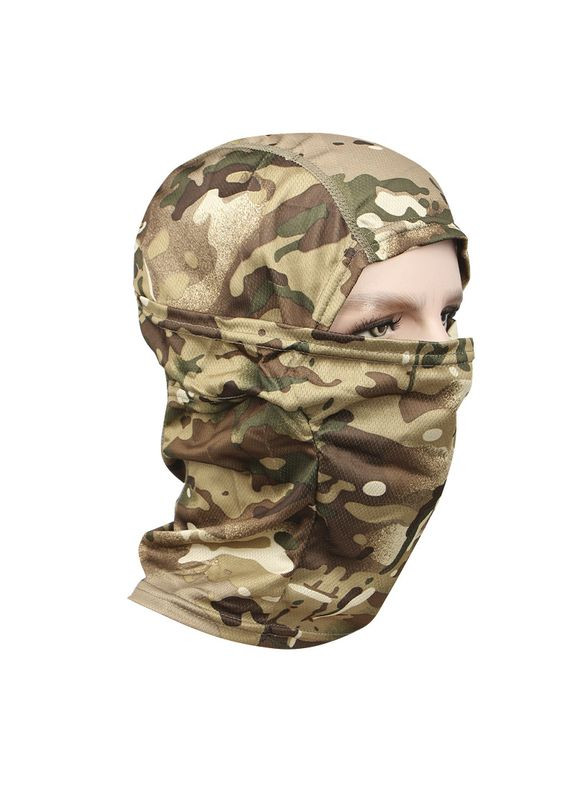 Lesko тактична балаклава 001 camouflage cp маска підшоломник демісезонна 2 шт. комбінований виробництво - Китай