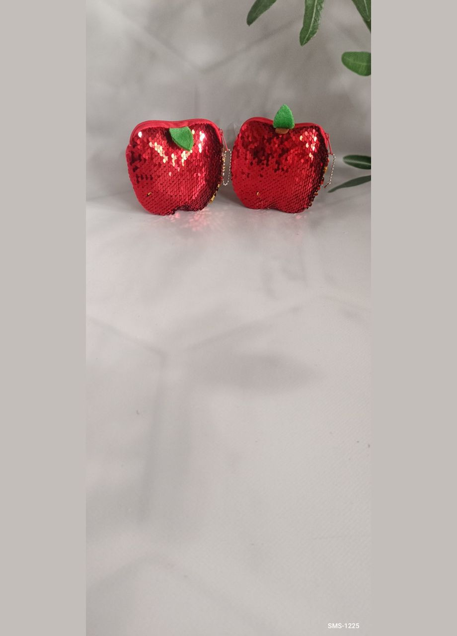 SMS1225 кошелек пайетка клубника ШТ No Brand (347245303)