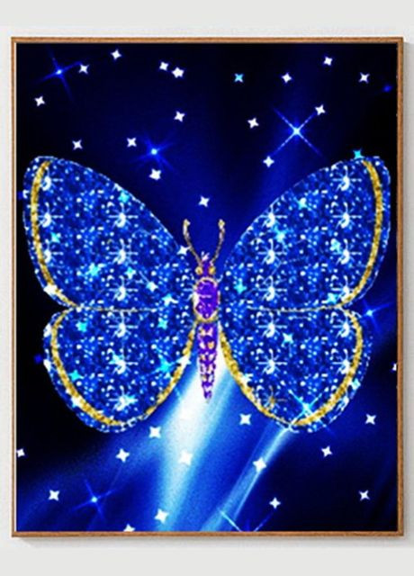 Алмазна мозаїка, набори 5d картина зі стразами метелик No Brand (313399901)