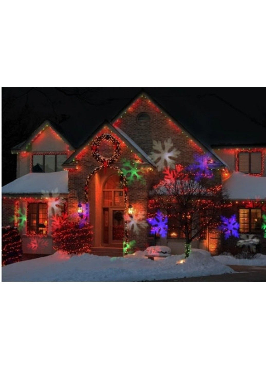 Лазер диско фонарь новогодний 326-1 (1 изображение) проектор No Brand (332634661)