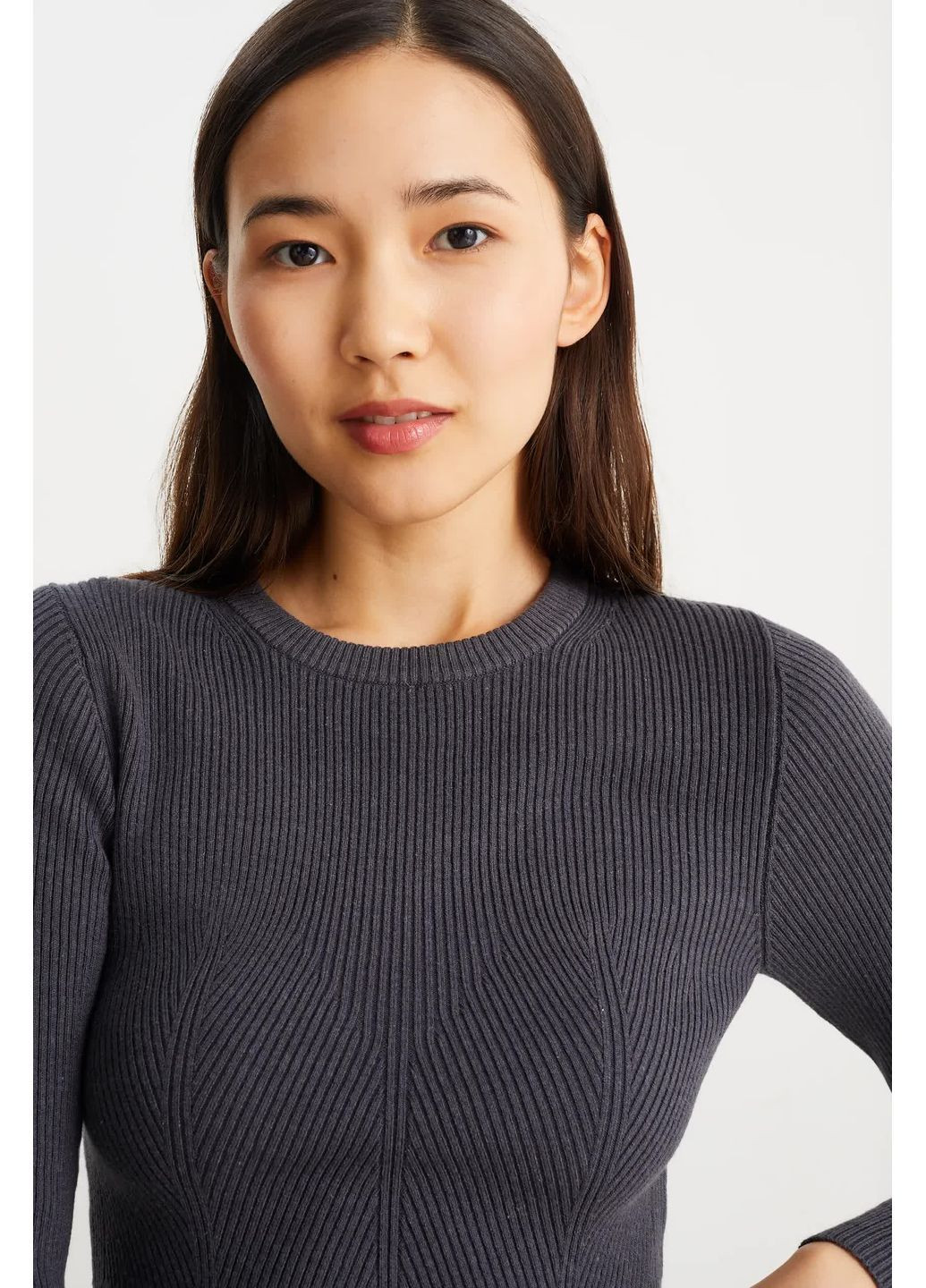 Серый демисезонный свитер C&A