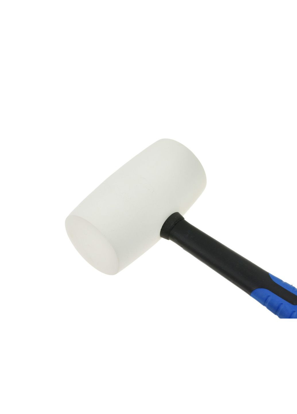 Киянка " "-premium гумова біла з ручкою зі скловолокна покритого TPR 1.100 г Geko (308338689)