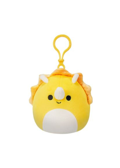 М'яка іграшка на кліпсі – Трицератопс 9 см (SQCP00216) Squishmallows на кліпсі Трицератопс 9 см (368561892)