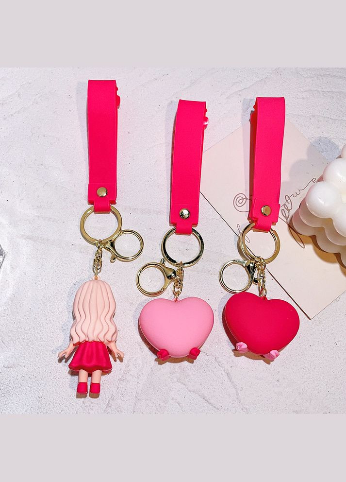 Барбі брелок Barbie принцеса Барбі рожева фігурка Барбі, брелок на рюкзак, ключі аксесуари Shantou (280258020)