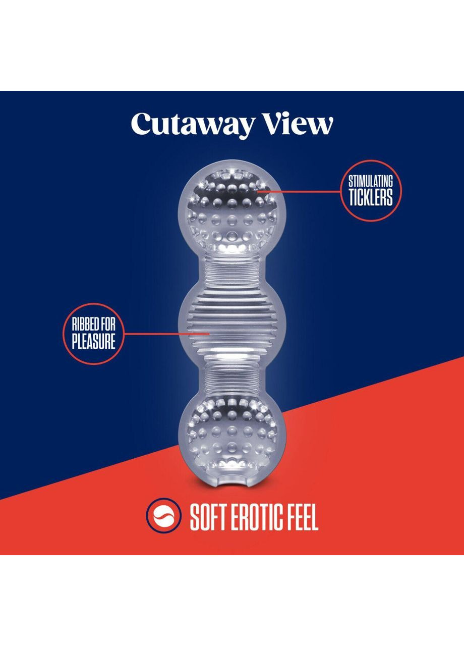 Мастурбатор Blush Rize – Feelz Masturbator – Clear, мультитекстура, ефект вакууму No Brand (366971861)