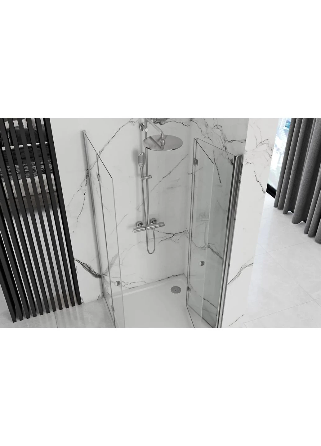 Душевая кабина FOLD N2 70x80 CHROME Rea (386207807)
